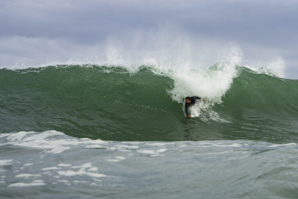 Bodysurfing with Otter Surfboards Handplanes