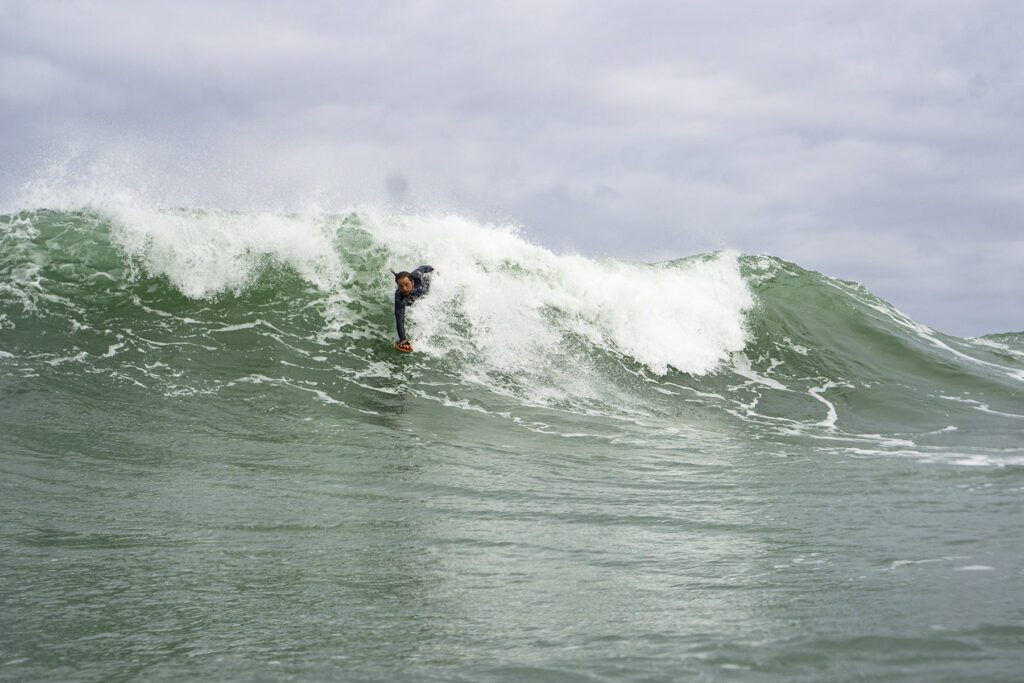 Bodysurfing with Otter Surfboards Handplanes