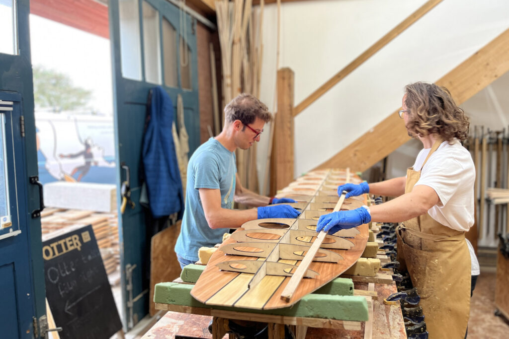 Make your own wooden surfboard with Otter Surfboards
