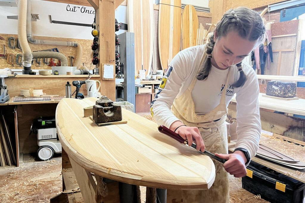 Make your own wooden surfboard with Otter Surfboards